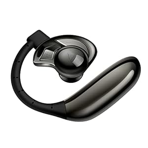 AMINY Bluetooth Headset Wireless Bluetooth Earpiece-Compatible with Android/iPhone/Smartphones/Laptop-28 Hrs Playing…