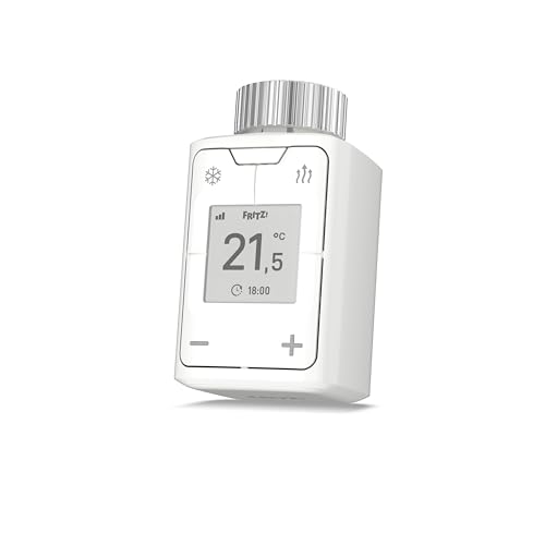 FRITZ!Smart Thermo 302 | intelligenter Heizkörperregler | effizientes Heizen & hoher Komfort | kompatibel mit gängigen Heizkörpern | komfortable Steuerung per App & Display | einfache Einrichtung