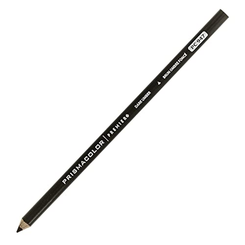 Prismacolor Premier Soft Core Colored Pencil, Dark Umber (3373),Multicolor