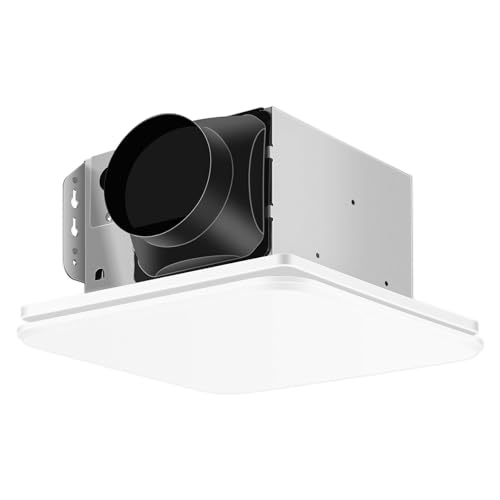 JOEAONZ Bathroom Exhaust Fan 110CFM with Hidden Grille Design