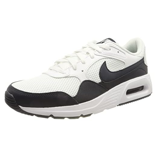 Nike Air MAX SC, Zapatillas para Correr Hombre, White Obsidian White, 47 EU