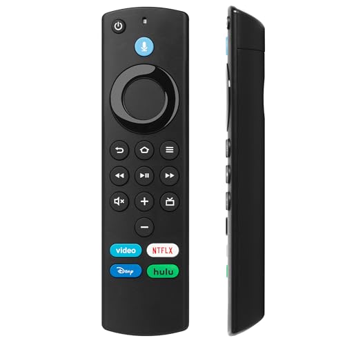 Replacement Remote Control for Smart TV 3rd Gen, TVs FireStick (2nd gen/3rd gen/4K/4K Max/Lite) TV Cube, Remote Fir-Stick for Insignia-Pioneer Fire Smart TV