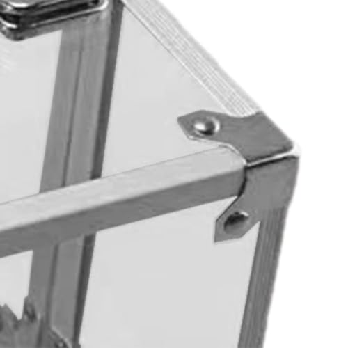 Garende Acrylic Chip Case Chip Holder Transparent Dustproof Accessories Portable Holds 600 Chips Display Cabinet Organizer