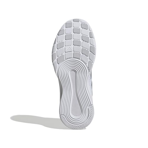 Adidas Damen Novaflight 2 Indoor Shoes, Cloud White/Silver Metallic/Cloud White, 37 1/3 EU