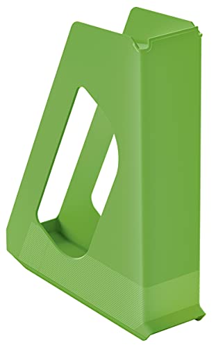 Esselte VIVIDA - Porte-Revues A4 en Plastique Robuste, Rangement pour Catalogues, Magazines et Dossiers, Vert, 628219