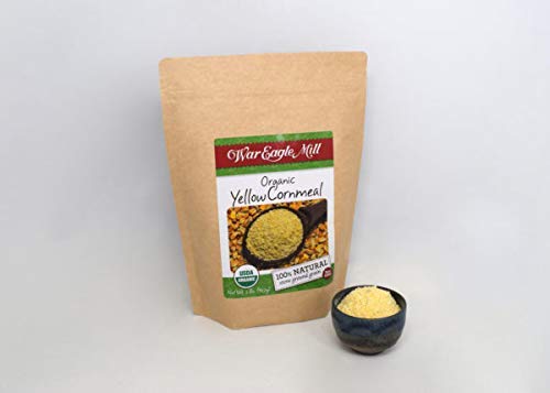 War Eagle Mill Organic, non-GMO Yellow Cornmeal, stone-ground in the Ozarks - in a resealable bag (2 lbs) - Thumbnail 3
