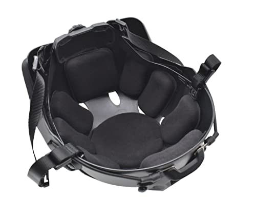 JFFCESTORE Tactical Mask Protective Full Face Clear Goggle Skull mask Dual Mode Wearing Design Adjustable Strap