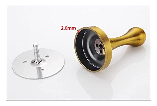 Batente de porta batentes de porta, trava de porta magnética, protetor de parede de batente de porta