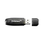 Intenso – Intenso Rainbow Line 16 GB USB-Stick USB 2.0 Schwarz