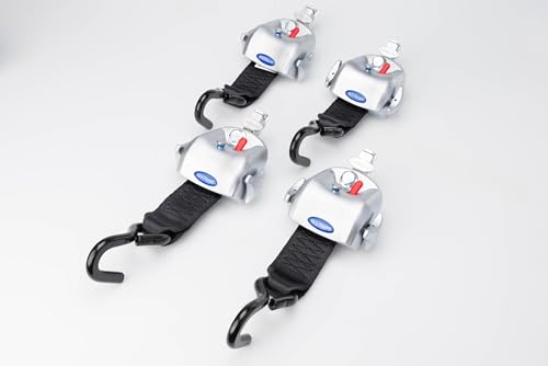 Kit de amarre para silla de ruedas Q'Straint Q-10010 con 4 retractores automáticos miniatura 1