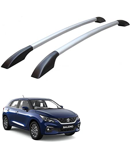 Car Non-Drilling Metal Roof Rail Set Suitable for Maruti Suzuki Nexa Baleno 2022