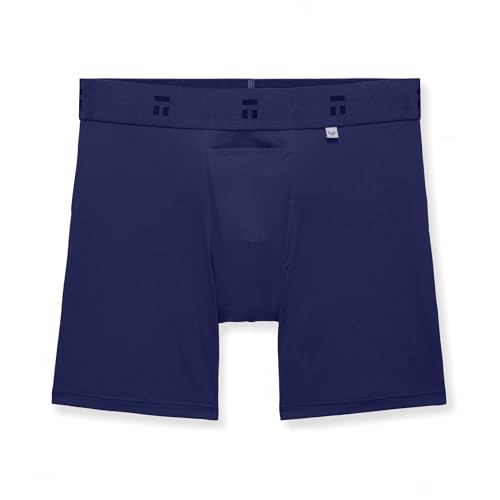 Image of Tommy John Men's Air 6 inch Mid-Length Boxer Brief Underwear - Hammock Pouch