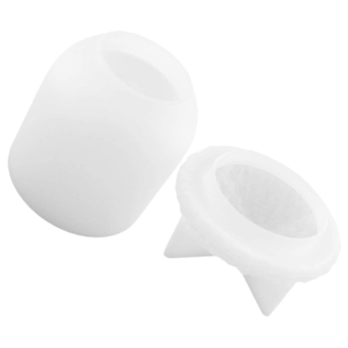 NUOBESTY 5pezzi Stampo Silicone Per Creazioni Artigianali Mold Per Barattolo e Facile Da Usare Per Resina Epossidica Materiale Flessibile e Riutilizzabile Per Iniziare Creare Decorazioni