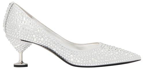 kate spade new york Women's Garnish Pump, Silver, 73