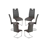 sillas comedor tapizadas gris Comodidad garantizada. El material de su respaldo y la firmeza de las patas la hacen una silla realmente cómoda y acogedora.