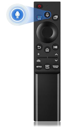 Voice Remote Control for Samsung TV, Replacement Remote Compatible for All Samsung with Voice Function Crystal UHD Neo QLED OLED The Frame 4K 8K TVs