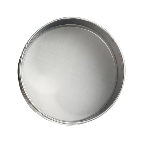 Harilla Filtro de Esmalte de cerámica de Acero Inoxidable de de Malla múltiple para Hornear Arcilla, 20 CentÍmetros