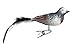 Produktbild Birds of Glass® Glas-Vogel, Bachstelze mit Naturfeder, Glasschmuck Made in Germany aus eigener Herstellung, deko Vogel mit Clip, Glasvogel, echter Lauschaer Christbaumschmuck, für den Innenbereich