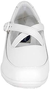 24 Hour Comfort Susan (1039) Women's Wide Width Criss-Cross Straps Casual Shoes White 11 | Image 1