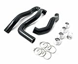 Black Silicon Radiator/Coolant Hose Kit For 2008-2010 Ford 6.4L Powerstroke Diesel 6.4