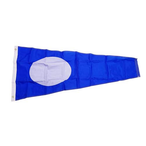 Flag and Banner International Signal Flag - Nautical Flag | Double Stitched, Durable Hardware | Made in USA - No. 2 2 International Code Signal Nylon Pennant with Grommets