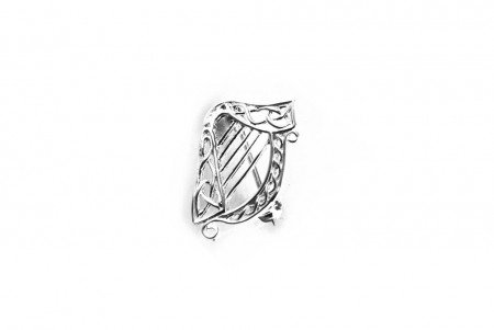 Broche harpe celtique irlandaise