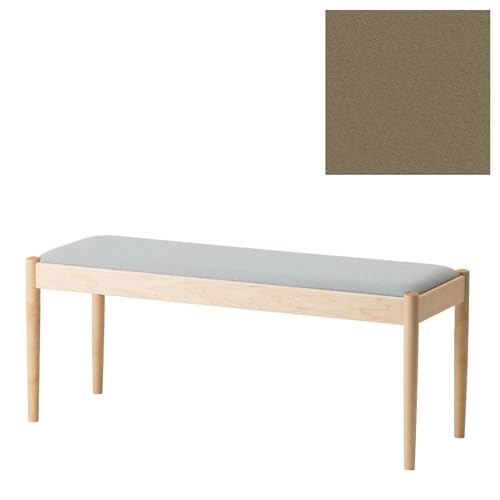 旭川家具 コサイン フォルクベンチ メープルKC リネンツイード_04497