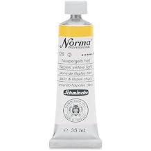 Schmincke Norma Professional 35 ml Paint, Naples Yellow Light 11226009