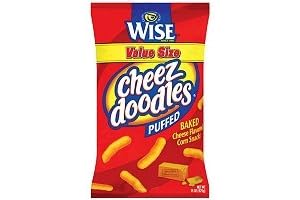 Wise Puffed Cheez Doodles - 15 Oz. (Pack 4)