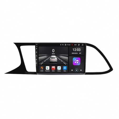 GPS voiture Seat Leon 3 avec navigation Europe et écran tactile HD