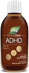 Nature's Way NutraSea ADHD Omega-3 Ciblé, Pour enfants de 5 ans et plus, 940 mg d'EPA + DHA, 80 mg de GLA, 500 UI Vitamine D3, 200 ml Liquide