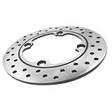 El disco de freno Motocicleta Para está diseñado profesionalmente para disipar más calor, evitar que el disco y la placa trasera se sobrecalienten, es conveniente y práctico y tiene un excelente rendimiento de disipación de calor.