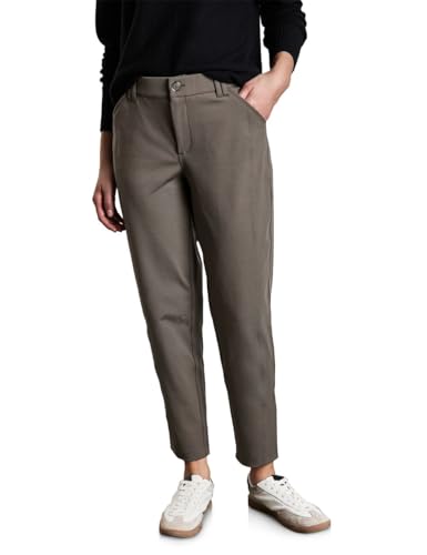 Chino Coupe Décontractée Femme Pantalon Casual en Toile Stretch