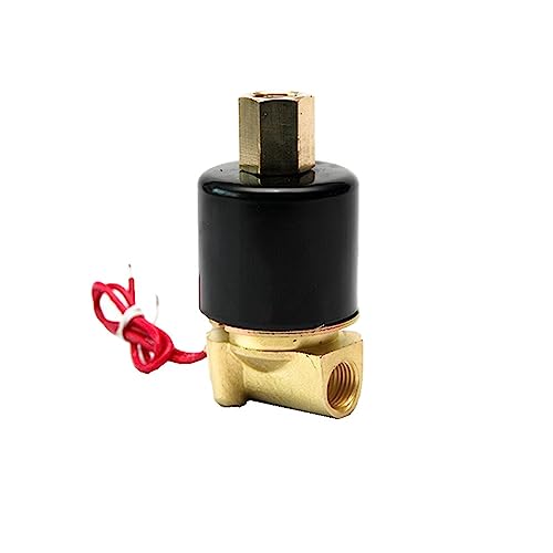 Électrovanne en laiton 1/4 110V normalement ouverte pour circuit eau - 3