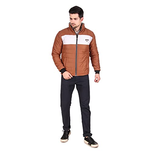 Image of Christy World Men's Regular fit Jacket (FULJJACT 08 BGRN L Green Large)
