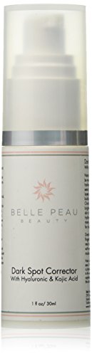 Dark Spot Corrector – Hydroquinone Free With Hyaluronic, Glycolic & Kojic Acid – 98% Natural & 72% Organic – Paraben Free