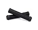 25Nine Ronin Grip Without Flange - Flangeless BMX Bike and Scooter Handlebar Grips with End Plugs - Black
