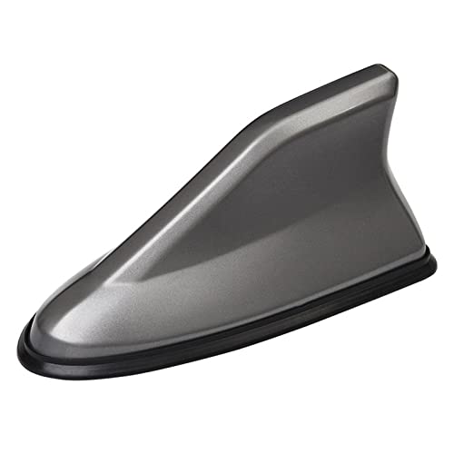 Antena de Aleta de tiburón para Coche, señal de Radio FM/Am, Techo aéreo para Renault Koleos, Clio, Scenic, Megane, Captur, Twingo (Gris)