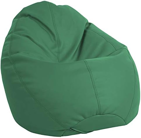 Factory Direct Partners 10479-GN SoftScape Dew Drop Bean Bag Chair with Supportive High-Back Design - Green