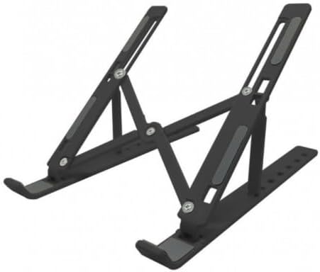 BakGelAl 7 Kademeli Ayarlı Katlanabilir Laptop Tablet Standı Siyah