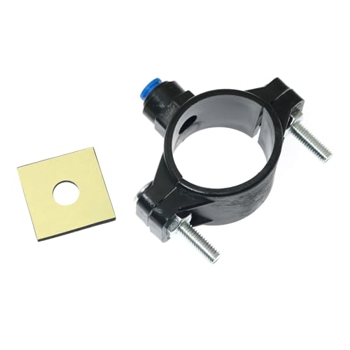 RLECS 2pcs Quick Connect Wastewater Clamp RO Machine Fitting 1/4 Plastic Quick Connect Water Purifier Valve Clamp Hose Adapter Under Sink Reverse Osmosis System Household Water Purifier Fitting