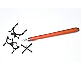 East Eagle Retractable Billiards Pool Cue Stick Bridge with Metal Bridge Head, Billiards Pool Cue Ac