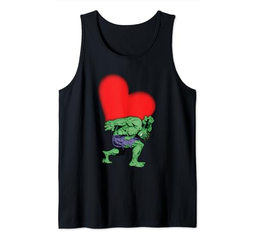 Image of Marvel Comics Hulk Heart Tank Top