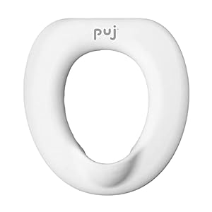 Puj – Easy Seat, Toddler Potty Training Seat Ring, Soft and Durable Toddler Toilet Seat with Splash Guard, Potty Seat…