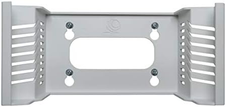 Q-View Latest Sky Q Booster Wall Mount Bracket (White) - Made in the UK - by Q-View (SE210UK, Plastic)
