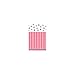 Amscan Sweet Little Cupcake Girl 1st Birthday Paper Table Cover Party Supplies, 54" x 102", Pink