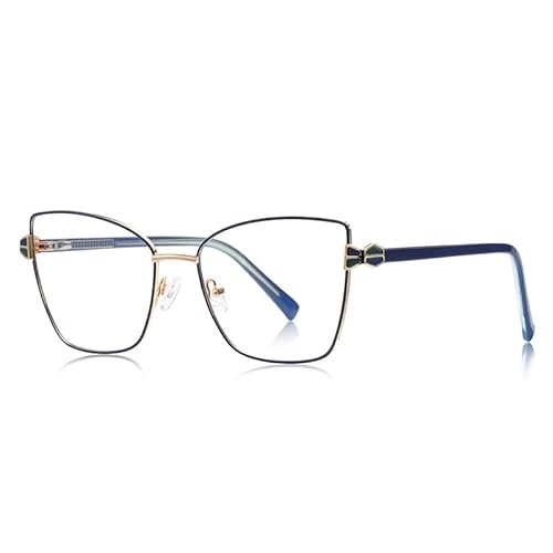 HAITONGCR �L�����f�B�J���[���^���A���`�u���[�O���X 3143 �N���[���X�C�[�g�K�[���v���[���L���b�g�O���X, C6 �S�[���h/�\���b�h�u���[�t���[��, Anti-blue lens