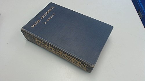 Marie Antoinette B00085JH88 Book Cover