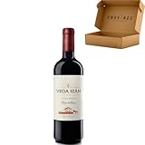 Vega Izán Roble - D.O. Ribera del Duero - Vino Tinto 100% Tempranillo - Medalla de Oro Vinespaña - Botella 75 cl - Pack 1 Botella con Caja Carton reforzada - Mejor Seleccion ENOVINOS
