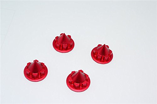 Aluminum 22Mm Wheel Cone Locker For Traxxas 1:5 X Maxx 6S / X Maxx 8S / Xrt 8S Monster Truck Upgrades - 4Pc Set Black #TOP15